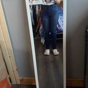 american eagle dark blue skinny jeans NE(X)T LEVEL STRETCH